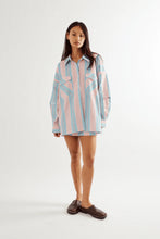 Load image into Gallery viewer, Eastern Shirt-Baby Blue/Pink