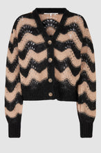 Load image into Gallery viewer, Tarin Knit Cardigan-Black