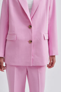 Evie Classic Blazer-Begonia Pink