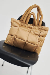 Bomber Puffer Bag-New Tobacco Brown