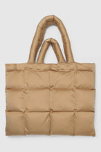 Load image into Gallery viewer, Bomber Puffer Bag-New Tobacco Brown