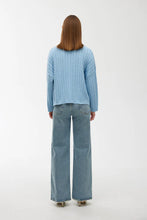 Load image into Gallery viewer, Willa Cable Knit-Sky