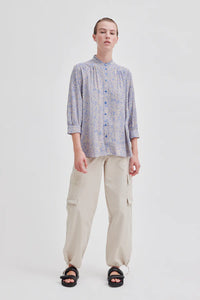 Gioia Shirt-Blue Yonder