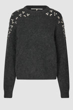 Load image into Gallery viewer, Sparkling Knit O-Neck-Grey Melange