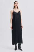 Load image into Gallery viewer, Noma Strap Dress-Black