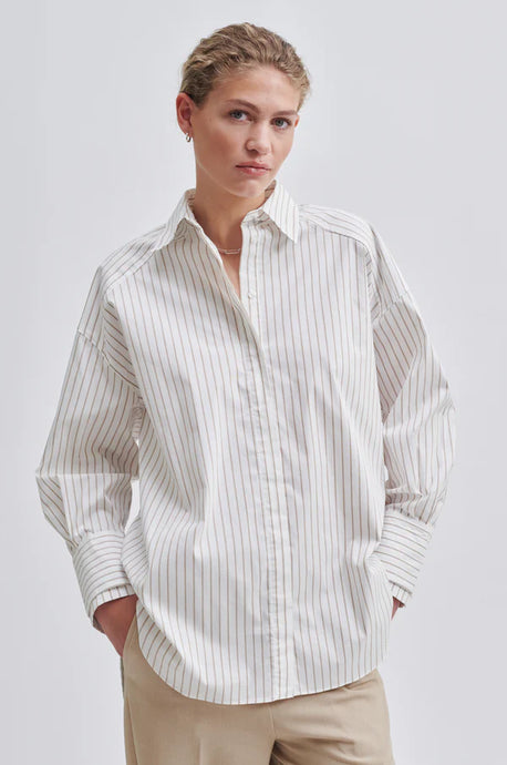 Soalon Shirt-Kelp Stripe