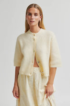 Load image into Gallery viewer, Andrea Knit Rib Cardigan-Alabaster Gleam