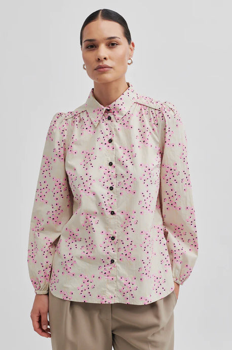 Claud Shirt-Begonia Pink