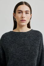 Load image into Gallery viewer, Aina Knit Cardigan-Dark Grey Melange