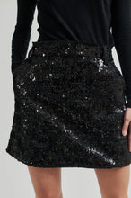 Load image into Gallery viewer, Flakes Skirt-Black