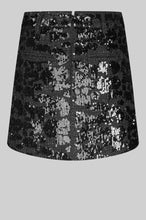Load image into Gallery viewer, Flakes Skirt-Black
