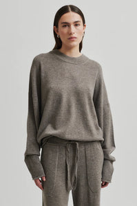 Lounge Knit Pant-Morel