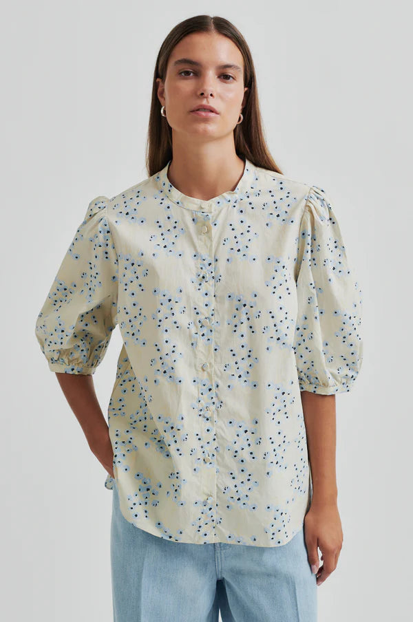 Claud SS Shirt-Powder Blue