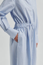 Load image into Gallery viewer, Alanis Dress-Light Blue Stripe