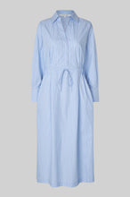 Load image into Gallery viewer, Alanis Dress-Light Blue Stripe