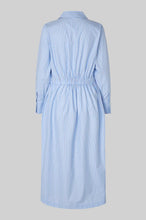 Load image into Gallery viewer, Alanis Dress-Light Blue Stripe