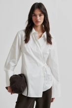 Load image into Gallery viewer, Noova Wrap Shirt-White