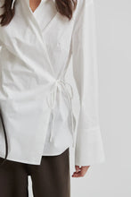Load image into Gallery viewer, Noova Wrap Shirt-White
