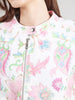 Jacket with All-Over Floral Print