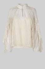 Load image into Gallery viewer, Sybell Lace Blouse-Soft Beige