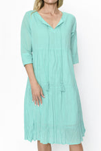 Load image into Gallery viewer, Amber Dress Solid-Cherry