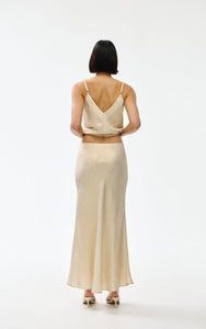 Gia Skirt-Gold Lustre