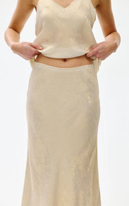 Gia Skirt-Gold Lustre
