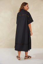 Load image into Gallery viewer, Adelfia Shirt Dress-Domino