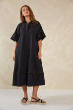 Load image into Gallery viewer, Adelfia Shirt Dress-Domino