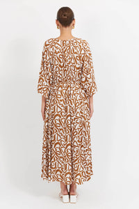 Bahama Maxi Dress-Opus Tan