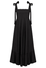 Load image into Gallery viewer, Brasilia Tie Maxi Dress-Black