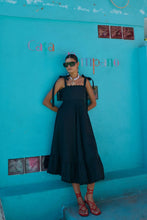 Load image into Gallery viewer, Brasilia Tie Maxi Dress-Black