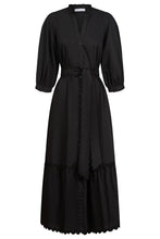 Load image into Gallery viewer, Brasilia Button Maxi Dress-Black