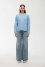 Load image into Gallery viewer, Willa Cable Knit-Sky