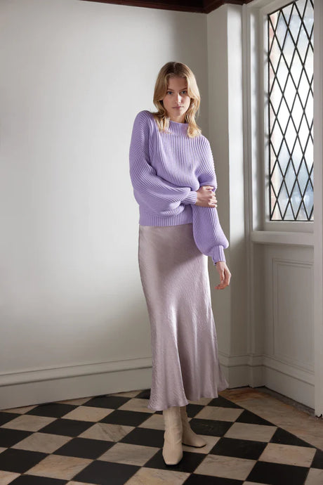 Harper Knit-Bright Lilac