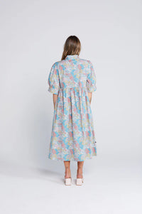 Nightfall Dress-Floral Frenzy