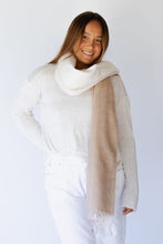 Load image into Gallery viewer, Amara Shawl/Scarf-Brulee Split