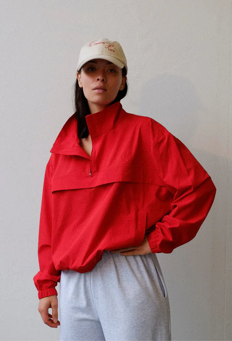 Caledonian Pullover-Red