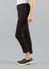 Load image into Gallery viewer, Kate Ankle Pant-Black Pique
