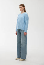 Load image into Gallery viewer, Willa Cable Knit-Sky