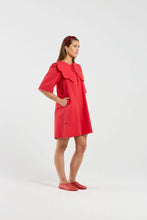 Load image into Gallery viewer, Yoko Dress-Hot Sauce