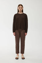 Load image into Gallery viewer, Willa Cable Knit_Chocolate