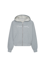 Load image into Gallery viewer, Ralph Zip Up Hoodie-Light Grey