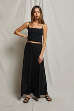 Load image into Gallery viewer, Amy Supima Cotton Skirt-True Black