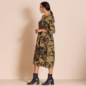 Apple Leaves Romance Dress-Apple Leaves