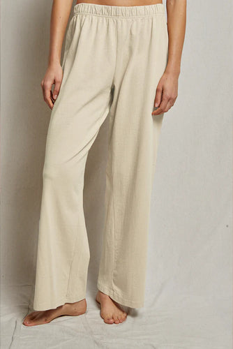 Adele Supima Cotton Pants-Sugar