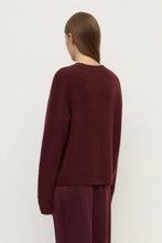 Load image into Gallery viewer, Ariel Knit-Merlot