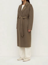 Load image into Gallery viewer, Ivy Wool Coat-Dark Sage