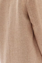 Load image into Gallery viewer, Thea Wool Herringbone Coat-Tan