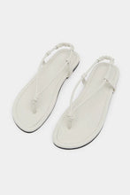 Load image into Gallery viewer, April Sandal-Cream Leather